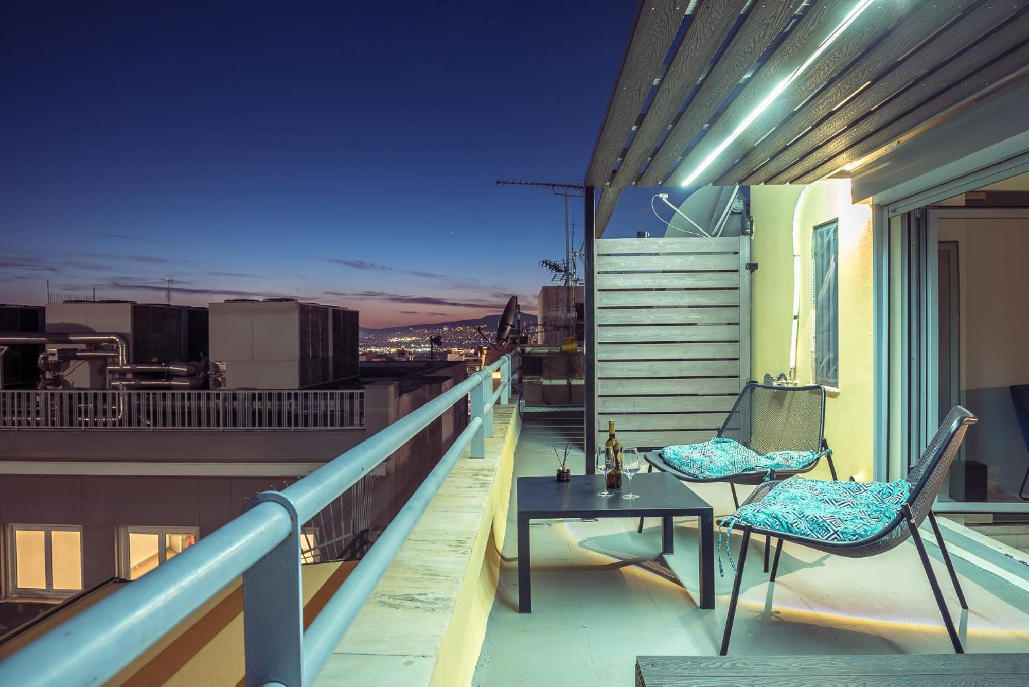 Acropolis View Mini Sky Suite & Hot Tub Athena Bagian luar foto