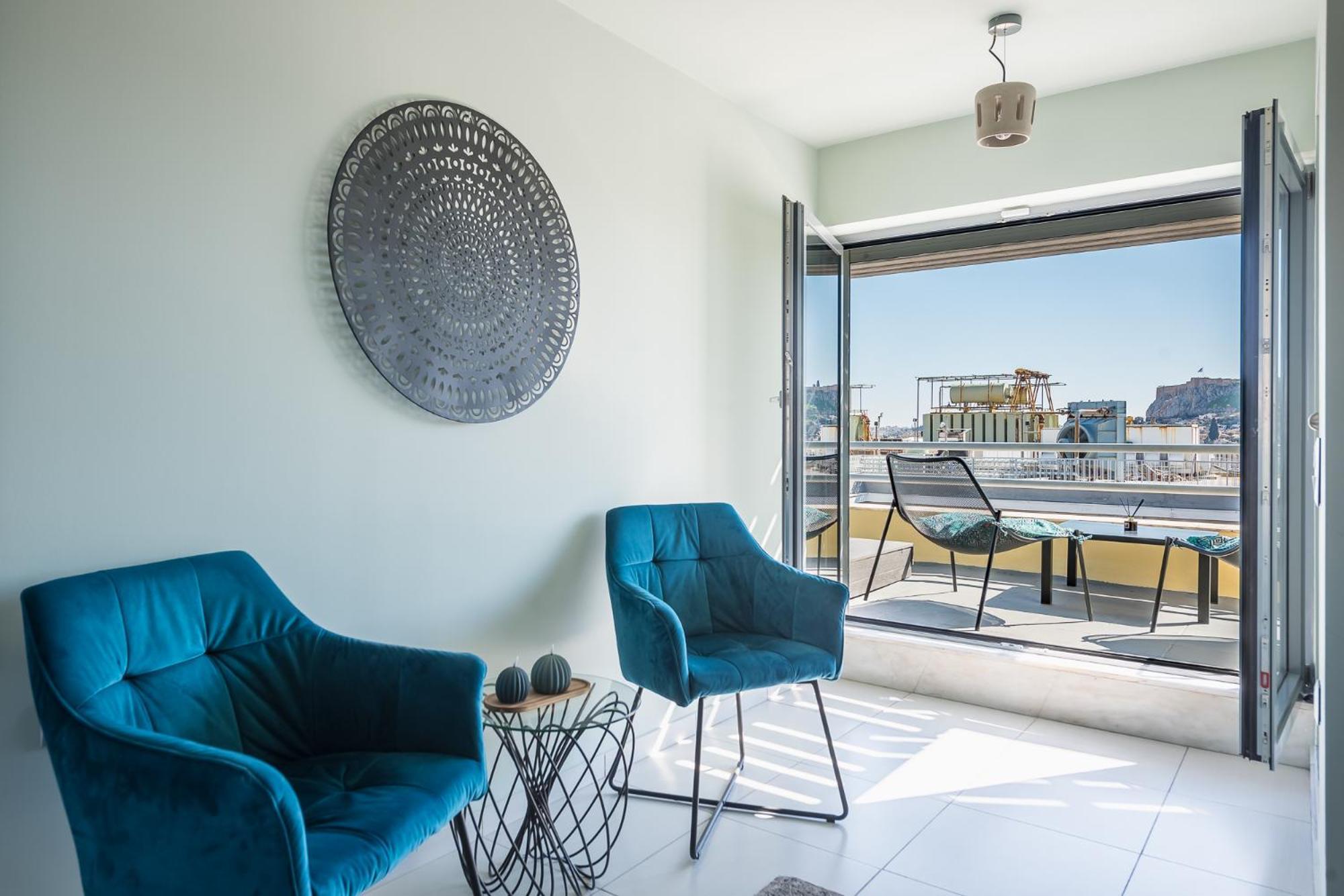 Acropolis View Mini Sky Suite & Hot Tub Athena Bagian luar foto